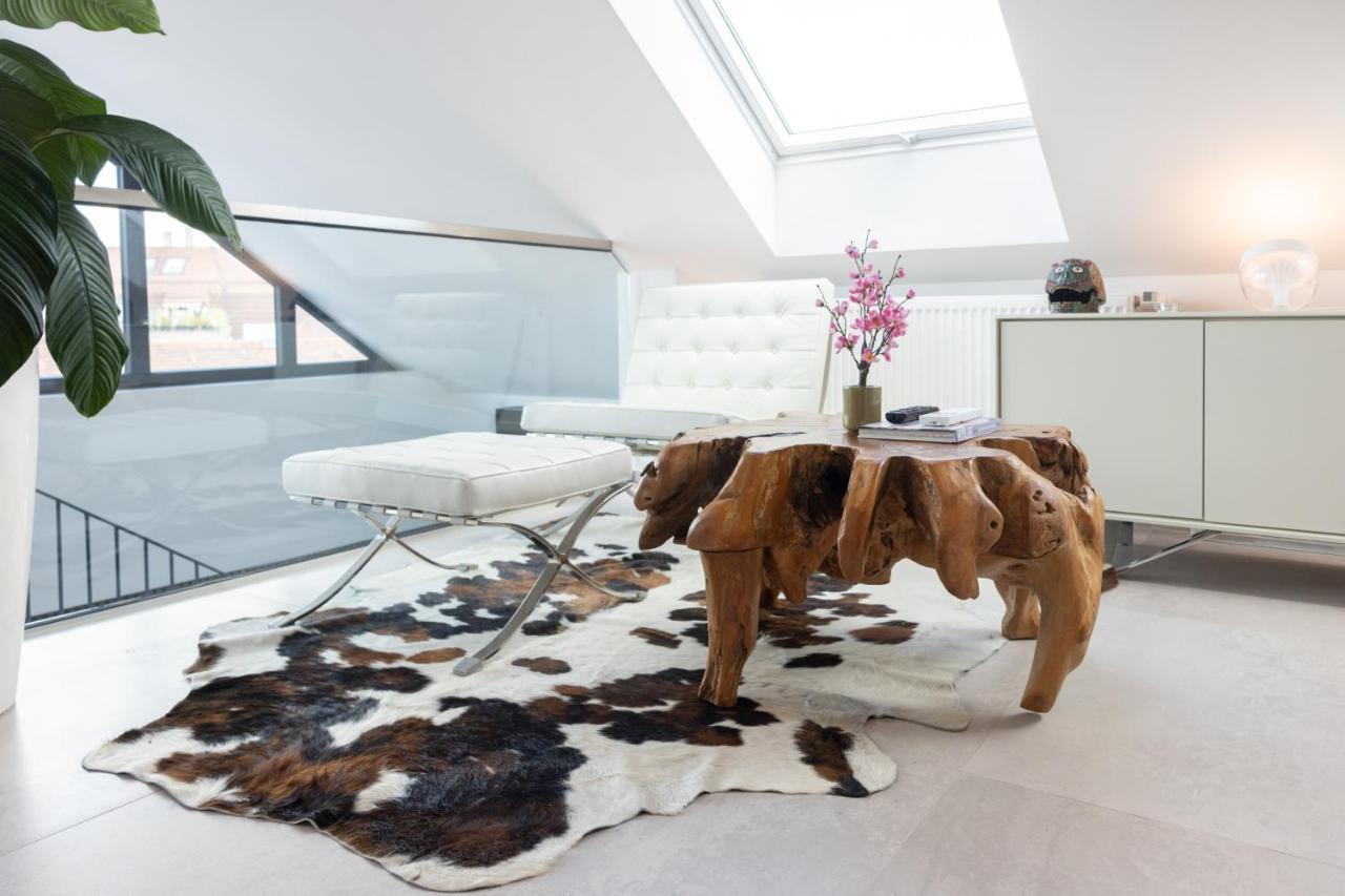 The Penthouse At Eco Smart Apartments Nürnberg Eksteriør bilde
