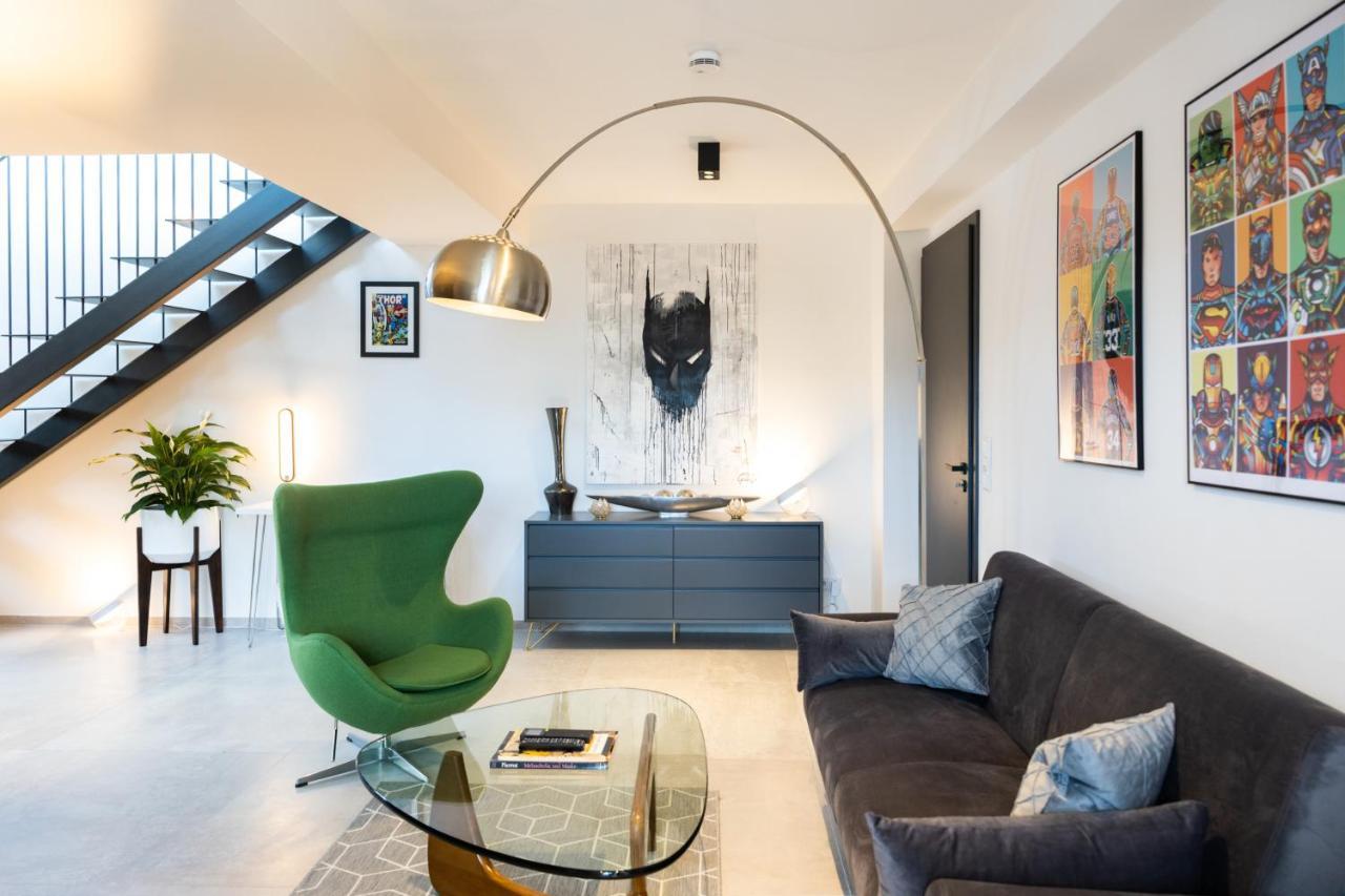 The Penthouse At Eco Smart Apartments Nürnberg Eksteriør bilde