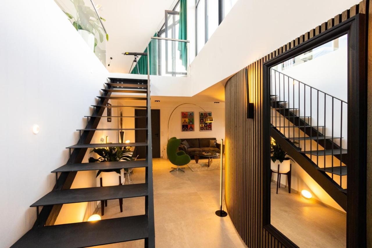 The Penthouse At Eco Smart Apartments Nürnberg Eksteriør bilde