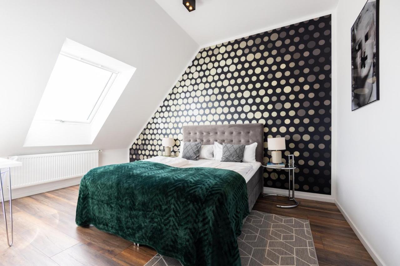 The Penthouse At Eco Smart Apartments Nürnberg Eksteriør bilde
